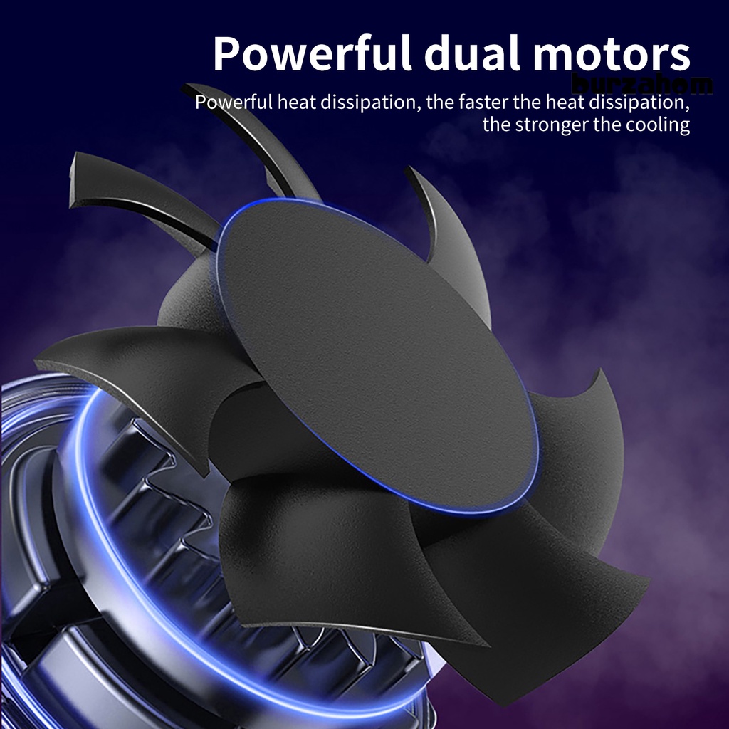 Quạt Tản Nhiệt Kép AH-102 Bằng ABS Làm Mát Nhanh Cho Điện Thoại Thông Minh