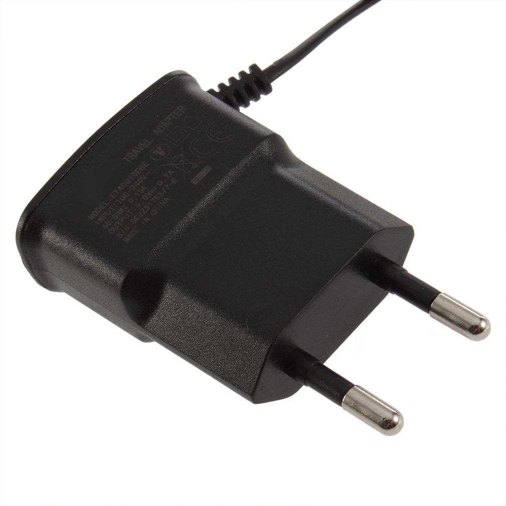 110V-240V 5V 0.7A Universal Mobile Charger For Galaxy S4 S3 S2 I9300 I9100 Eu Micro Usb Wall Travel [Q/2]