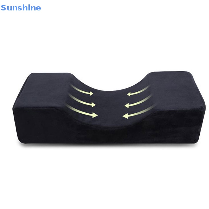 Gối Kê Cổ Mềm Mại Hỗ Trợ Gắn Mi Giả Tiện Dụng