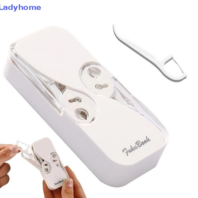 Hộp Đựng Chỉ Nha Khoa Tự Động Bằng Nhựa Tiện Dụng