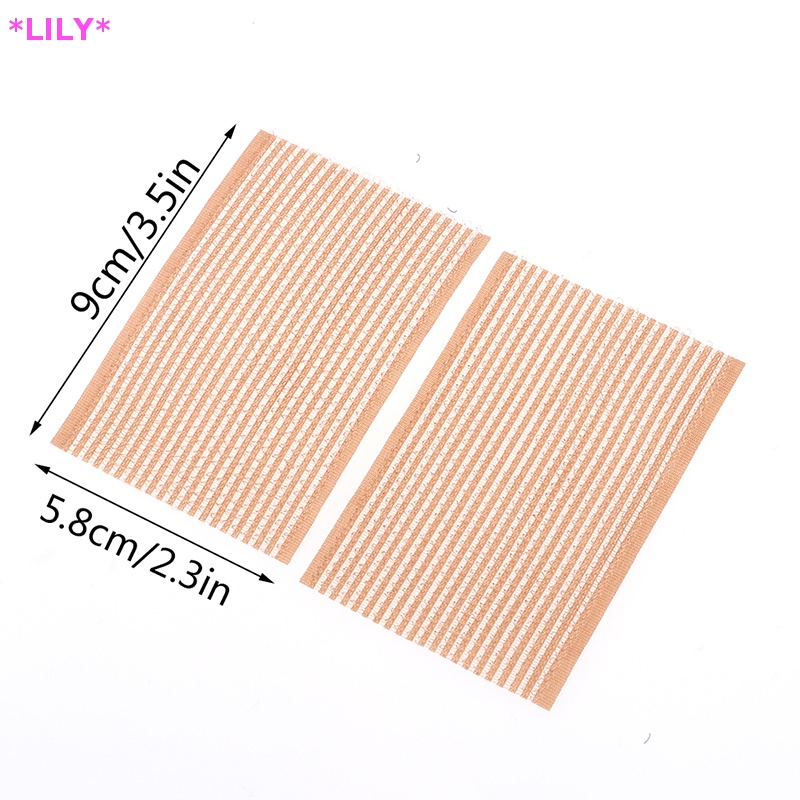 Lily 12 cái tóc Pad tóc Sticker Clip bang cố định liền mạch Ma Thuật dán bài viết rìa uuu