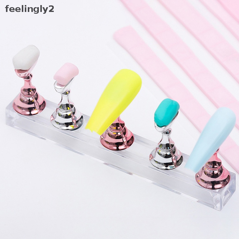 Set 96 Miếng Dán Trưng Bày Móng Tay Có Thể Tháo Rời Và Tái Sử Dụng