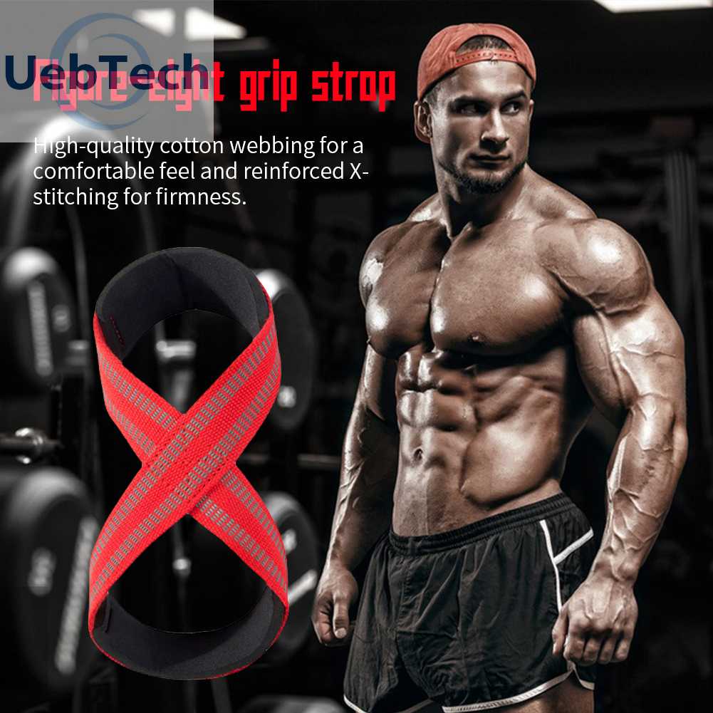 Đai Quấn Cổ Tay Tập Gym Hình Số 8 Bền Thoáng Khí Đa Năng
