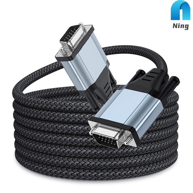 Cáp Chuyển Đổi VGA Sang VGA 15-pin Đầu Vào 1080p Đầu Ra Vít 3 + 6 Cho Máy Chiếu