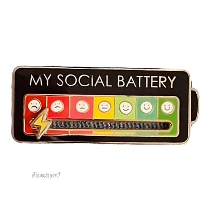 [Fenteer1] Trâm Cài Áo Trang Trí Dễ Thương Vui Nhộn Dành Cho Túi Xách 7 Tuần