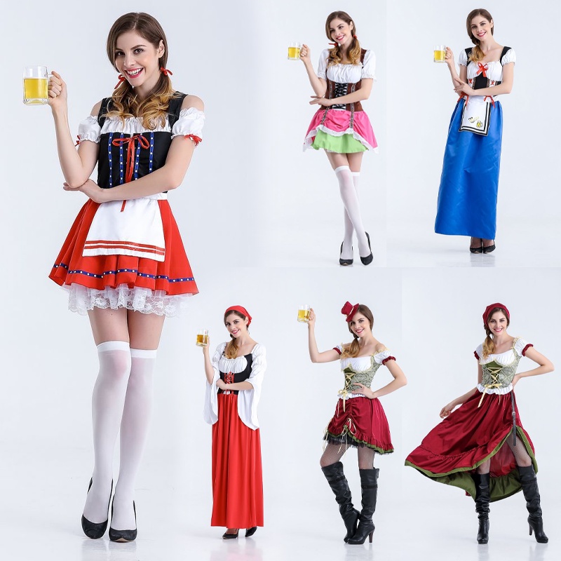 Trang Phục Hóa Trang Cô Hầu Gái Oktoberfest Gợi Cảm Cho Nữ