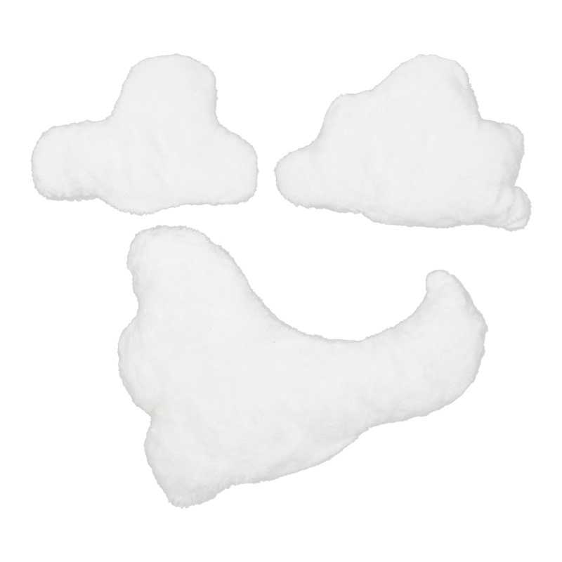 Bộ 3 Gối Hình Đám Mây Dùng Làm Phụ Kiện Chụp Ảnh Em Bé Sơ Sinh