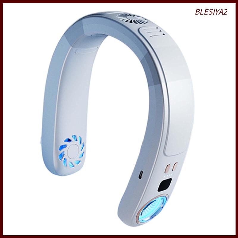 Quạt Làm Mát Đeo Cổ 3 Tốc Độ Ít Ồn Có Thể Sạc Lại