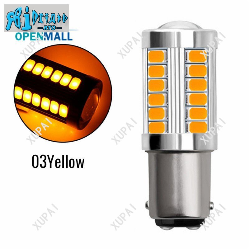 Đèn led Tín Hiệu Phanh / Xi Nhan 33 SMD RTO 1156 / 1157 P21W P21W Chuyên Dụng Cho Xe Hơi / Xe Máy