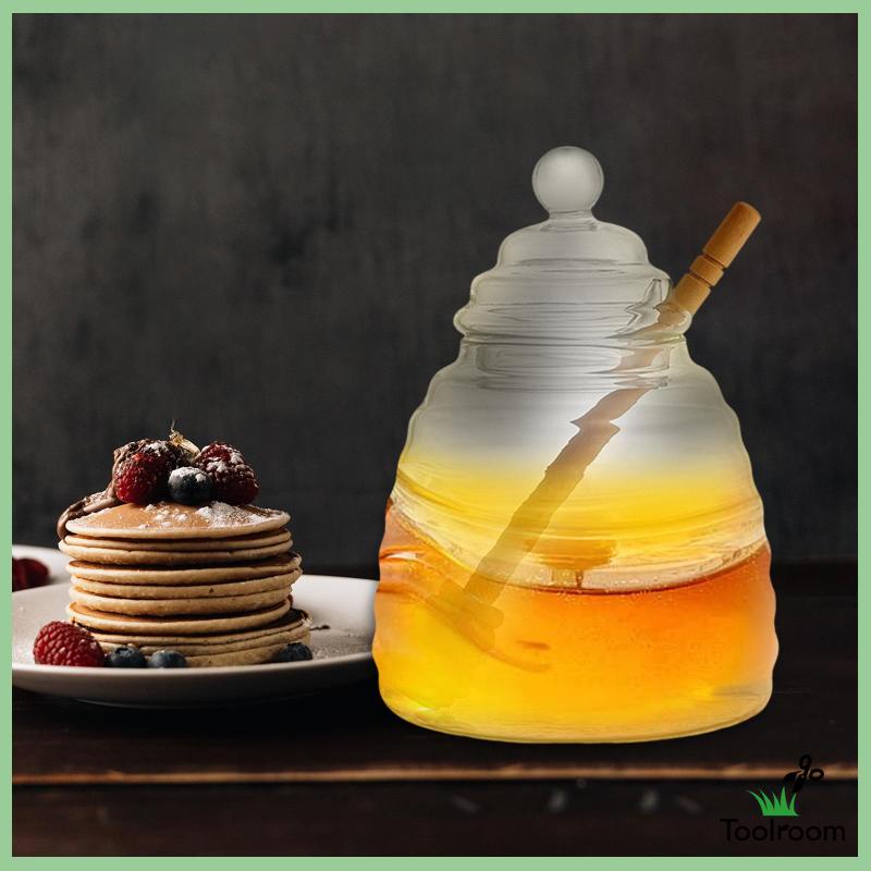 Hũ Đựng Mật Ong / Thực Phẩm Có Nắp Đậy Tiện Dụng Cho Nhà Bếp