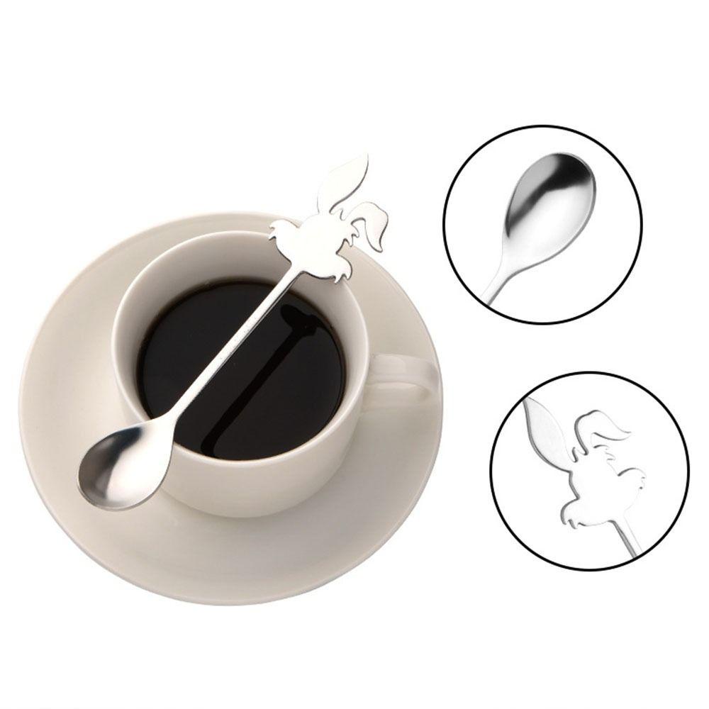 Muỗng Khuấy Sữa Mật Ong Bằng Thép Không Gỉ Chịu Nhiệt