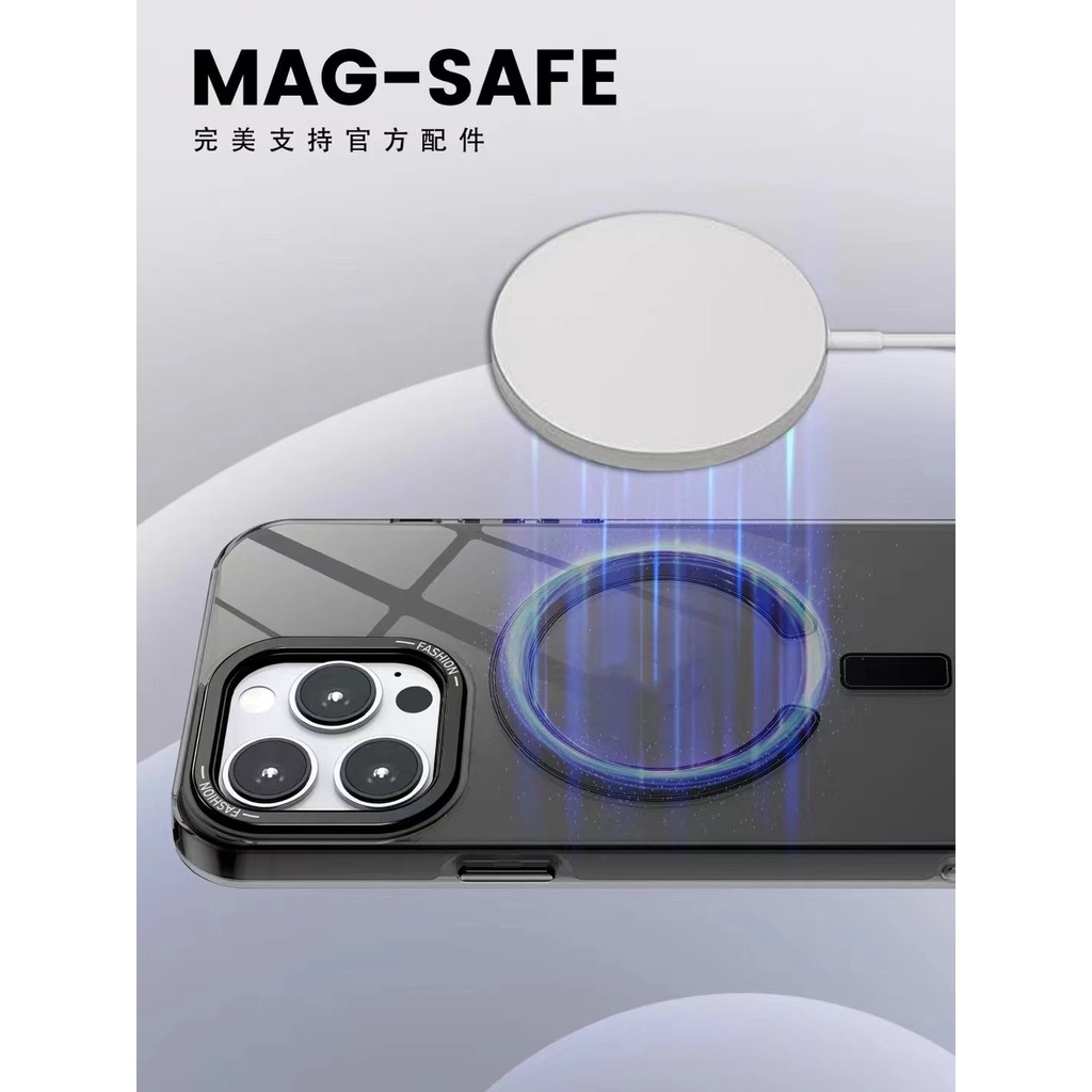 Ốp Điện Thoại Trong Suốt Từ Tính Chống Rơi Cho iPhone (iPhone 14 13 12 11 Pro Max X XR XSMAX 7 8 plus)