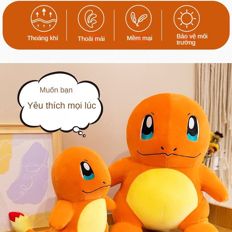 Thú Nhồi Bông Hình Khủng Long Hoạt Hình Cỡ Lớn Cho Bé