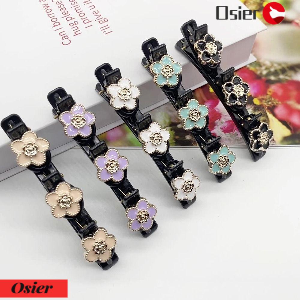 Set 1 / 4 / 5 Kẹp Tóc Bằng Satin Thời Trang Nữ Thiết Kế Mới