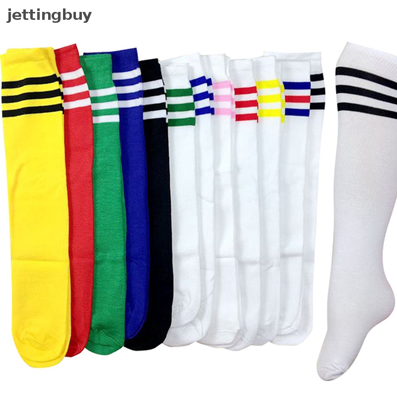 Tất Thể Thao Dài Đến Đầu Gối Chất Liệu Cotton Spandex Cho Người Lớn Và Trẻ Em