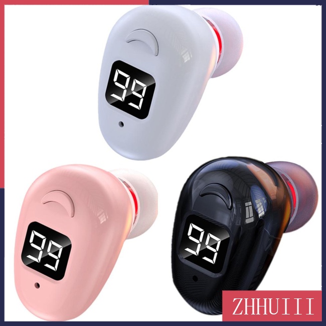 Bộ Tai Nghe Bluetooth JT S980 Mini Màn Hình Kỹ Thuật Số Phong Cách Doanh Nhân