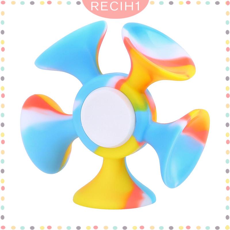 Con Quay Đồ Chơi Fidget Spinner HoạT HìNh Có NúT HíT Cho Ghế Ăn