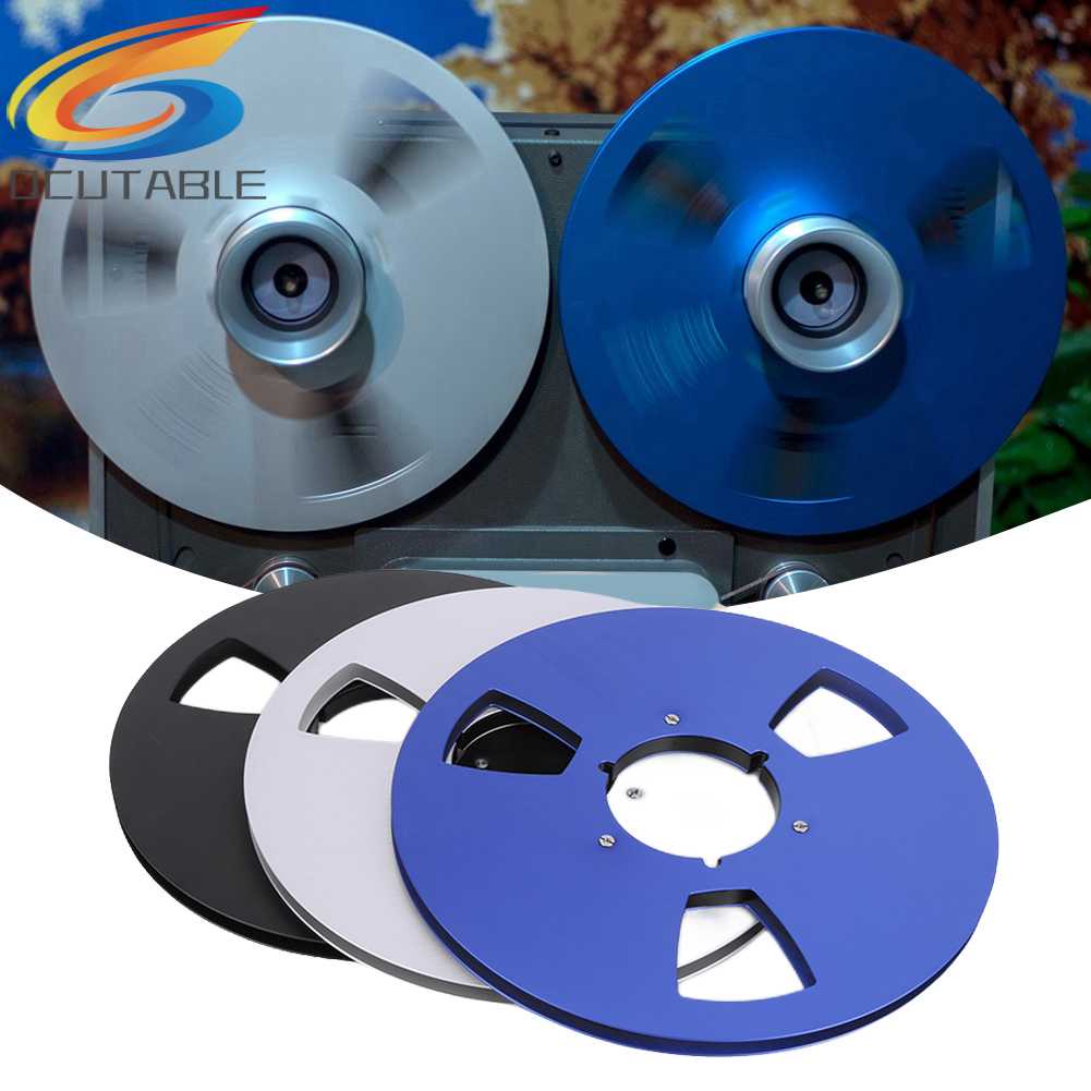 Cuộn Băng Ghi Âm Rỗng 10 Inch Bằng Hợp Kim Nhôm Cho Thợ Sửa Chữa ReVox / TEAC
