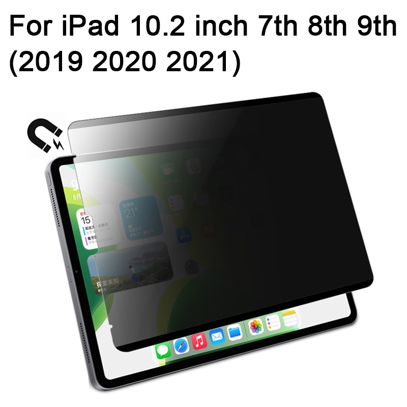 Miếng Dán Từ Tính Chống Nhìn Trộm Bảo Vệ Màn Hình Cho iPad 10.2 Mini 6 Pro 12.9 11 Air 1 / 2 / 3 / 4 / 5 10.9 inch