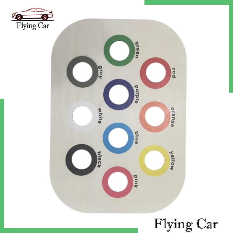 Bộ Trò Chơi Phân Loại Bằng Gỗ Màu Sắc Montessori [Lzdjfmy2] Cho Bé