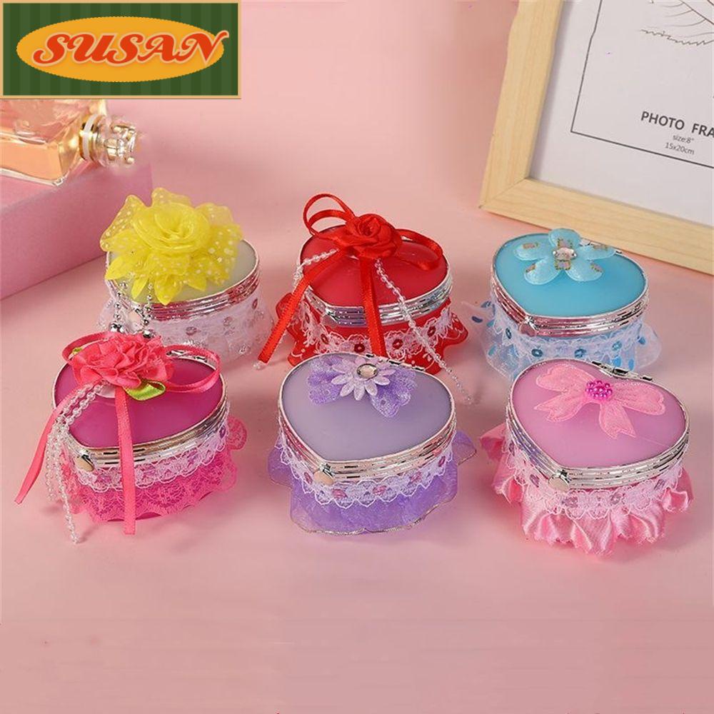 Hộp Đựng Đồ Trang Điểm Có Gương Tiện Lợi