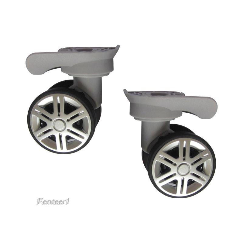 [Fenteer1] 2 Bánh Xe Thay Thế Cho Vali Hành Lý Yên Tĩnh Chắc Chắn