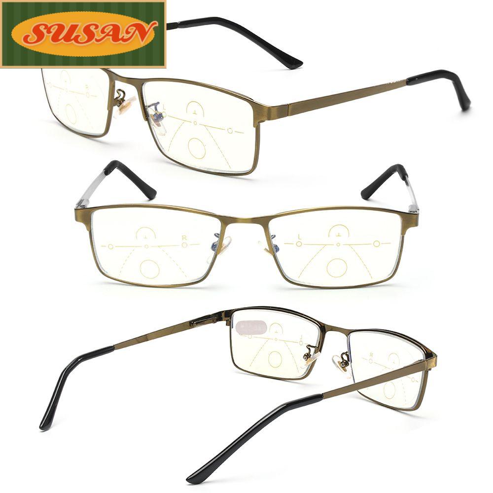 Kính Đọc Sách Gọng Hợp Kim Có Thể Điều Chỉnh Chống Bức Xạ Bảo Vệ Mắt