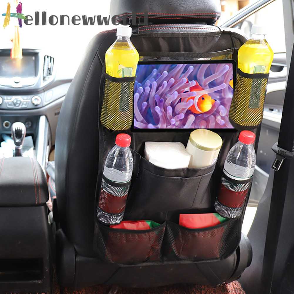 Túi Đựng Đồ Treo Lưng Ghế Xe Hơi Nhiều Ngăn Tiện Lợi