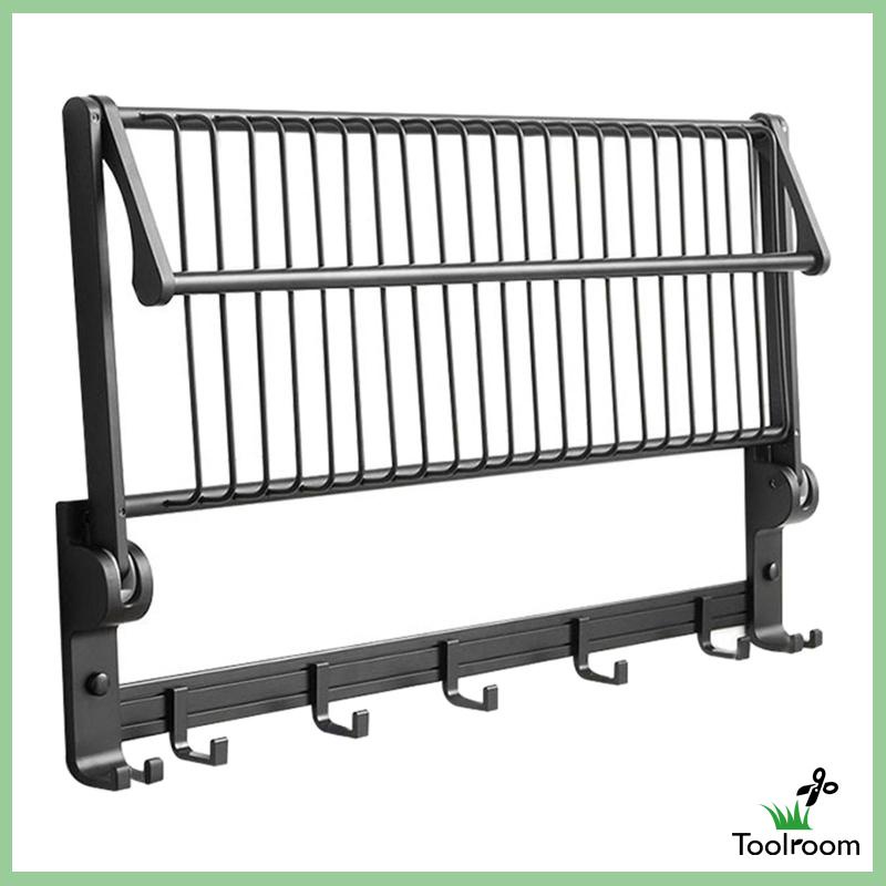 Giá Treo Khăn Có Móc Treo Đa Ứng Dụng Cho Nhà Bếp Nhà Tắm