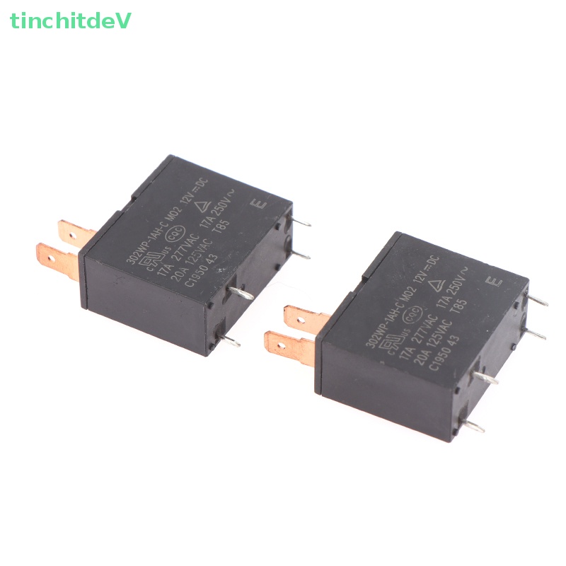 Set 2 Rơ Le 12V 302WP-1AH-C M02 12VDC 4Pin Chuyên Dụng Cho Lò Vi Sóng