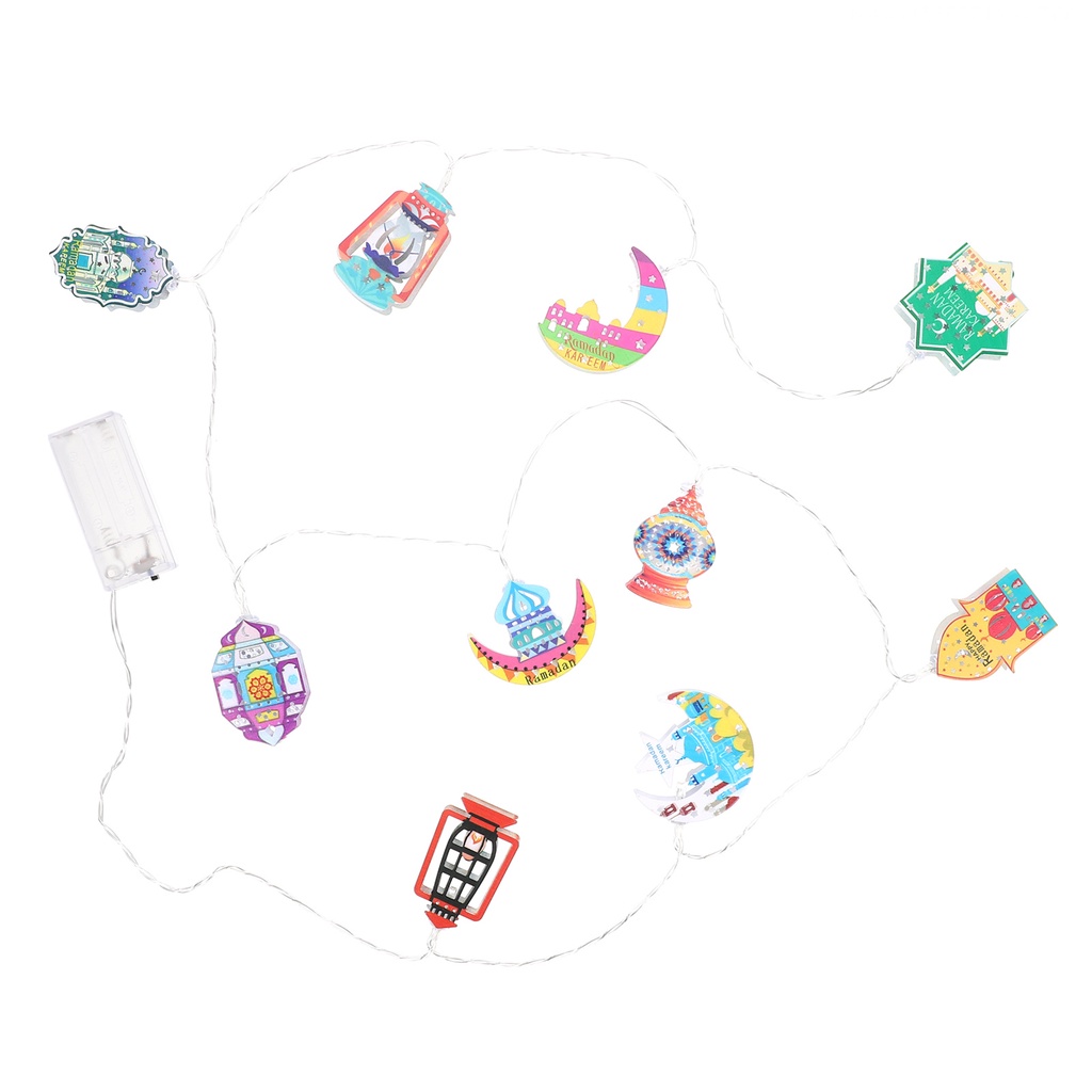 Dây Đèn Led Hình Mặt Trăng Trang Trí