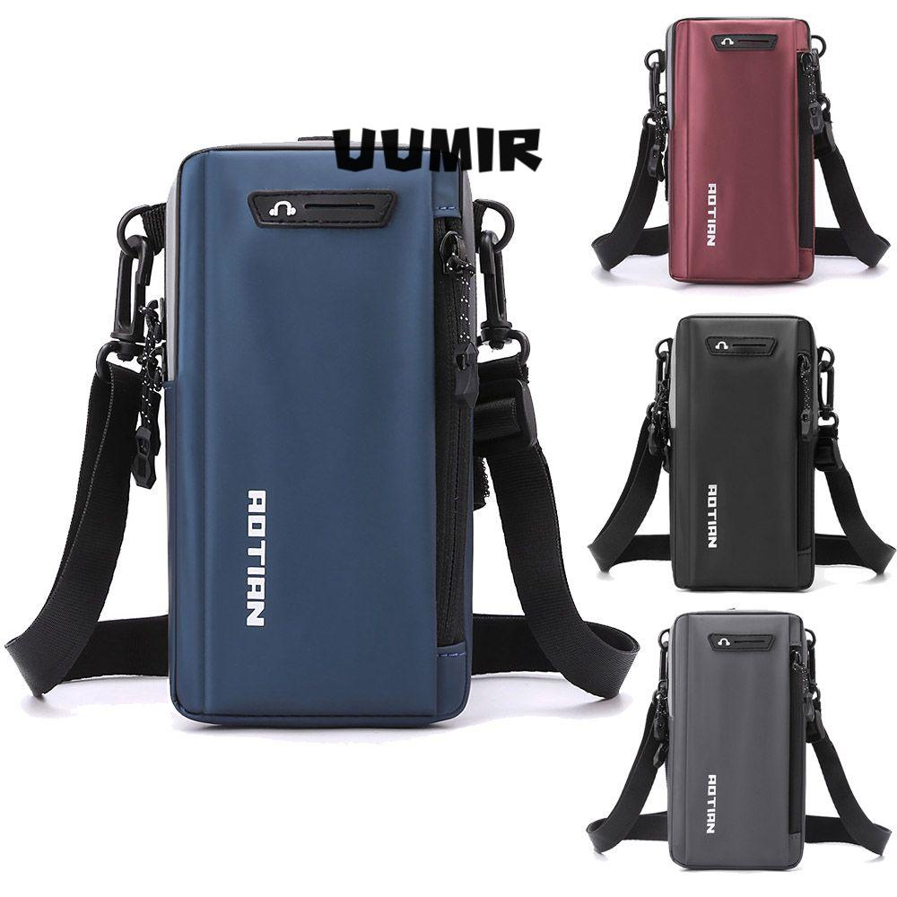 UUMIR Túi Đeo Hông Thể Thao Mini Phối Khóa Kéo Cá Tính Cho Nam