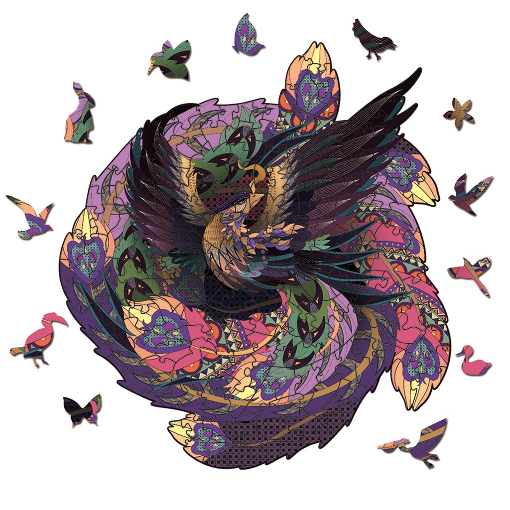 BỘ GHÉP HÌNH 300 MẢNH GỖ DÀNH CHO MỌI LỨA TUỔI CẮT TỪ CÁC HÌNH ĐỘNG VẬT TĂNG TÍNH NHẪN NẠI VÀ LOGIC