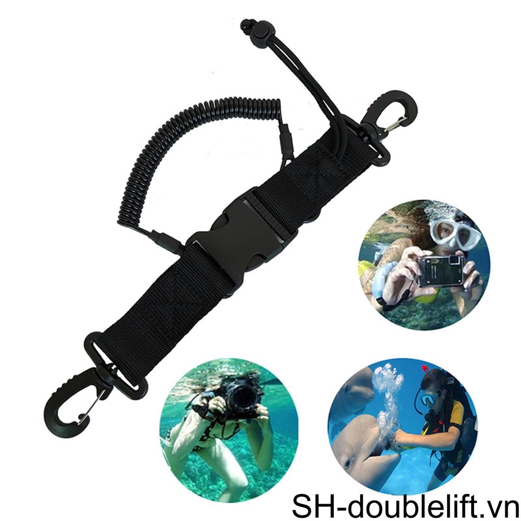 Dây Đeo Máy Ảnh Kèm Kẹp Tháo Lắp Nhanh Tiện Dụng