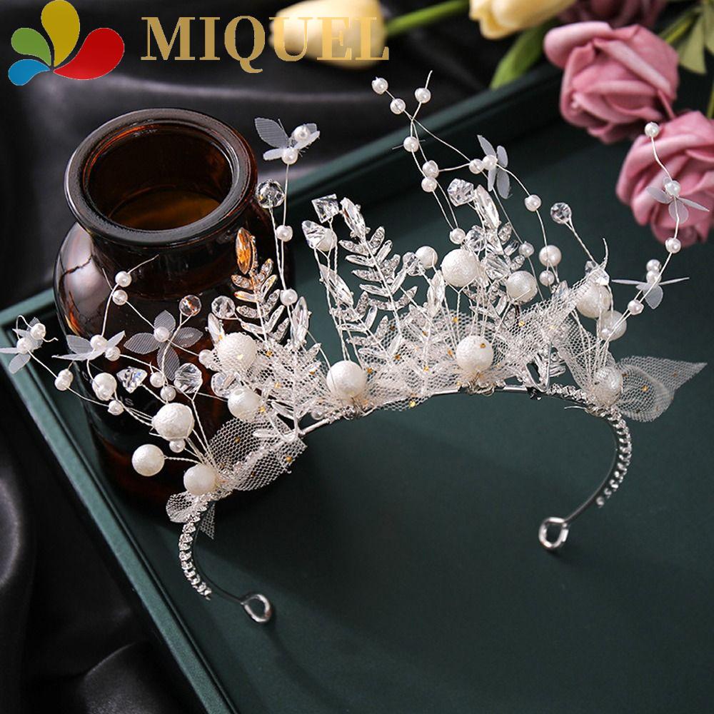 Băng Đô Cài Tóc Hình Vương Miện Công Chúa Cho Cô DâuBăng Đô Cài Tóc Thiết Kế Dễ Thương