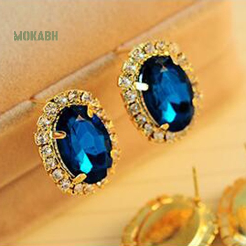 Bông Tai Đính Đá Thời Trang Dành Cho Nữ