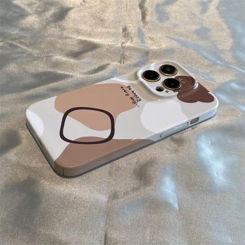 Ốp Điện Thoại Cứng Siêu Mỏng Họa Tiết Hình Học Cho Iphone 12 11 13 14Promax 14pro AP6W