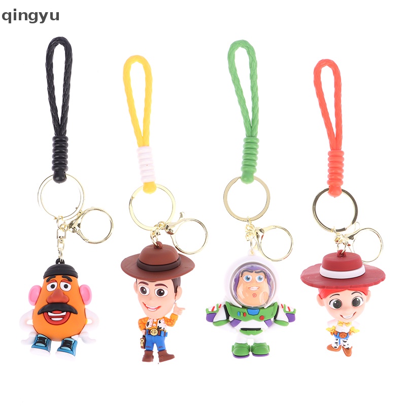 DISNEY Móc Khóa Hình Nhân Vật Buzz Lightyear Woody Lotso Trong Phim Toy Story