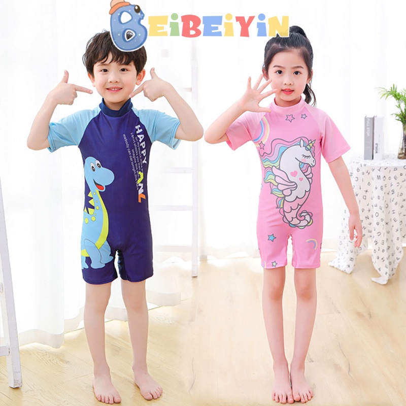 Beibeiyin Bộ Đồ Bơi Một Mảnh Cutie Khô Nhanh Cho Bé Trai Và Bé Gái feign