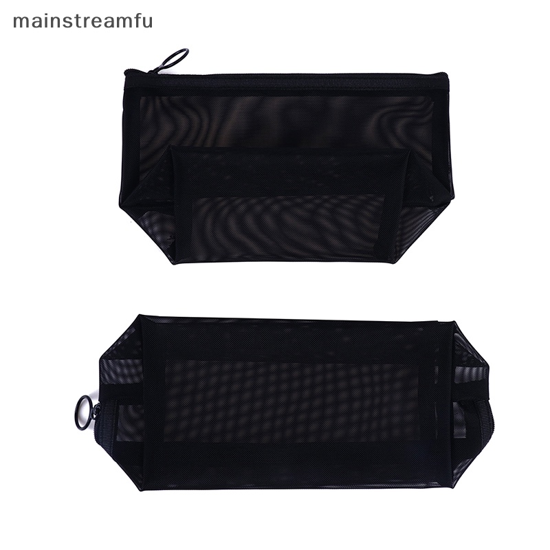 Túi Lưới Trong Suốt Đựng Mỹ Phẩm Trang Điểm Tiện Dụng