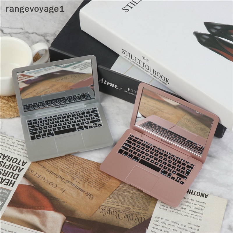 Gương Trang Điểm mini Bỏ Túi Hình laptop Đồ Chơi Cho Bé Gái [rangevoyage1]