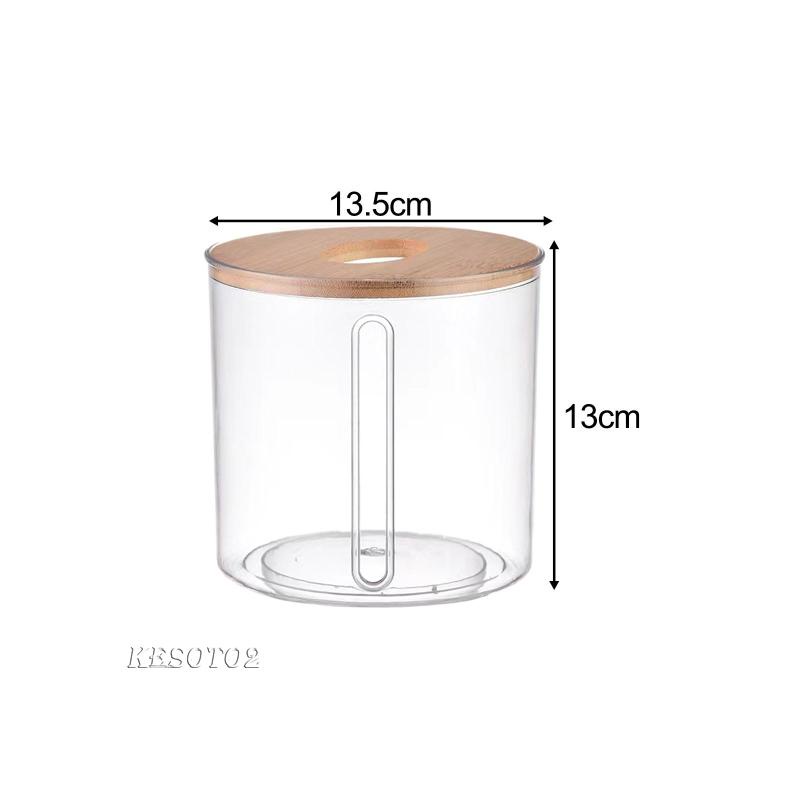 Vỏ Bọc Hộp Đựng Khăn Giấy Hình Khuôn Mặt Đơn Giản Trang Trí Nhà Bếp / Phòng Tắm Kesoto2