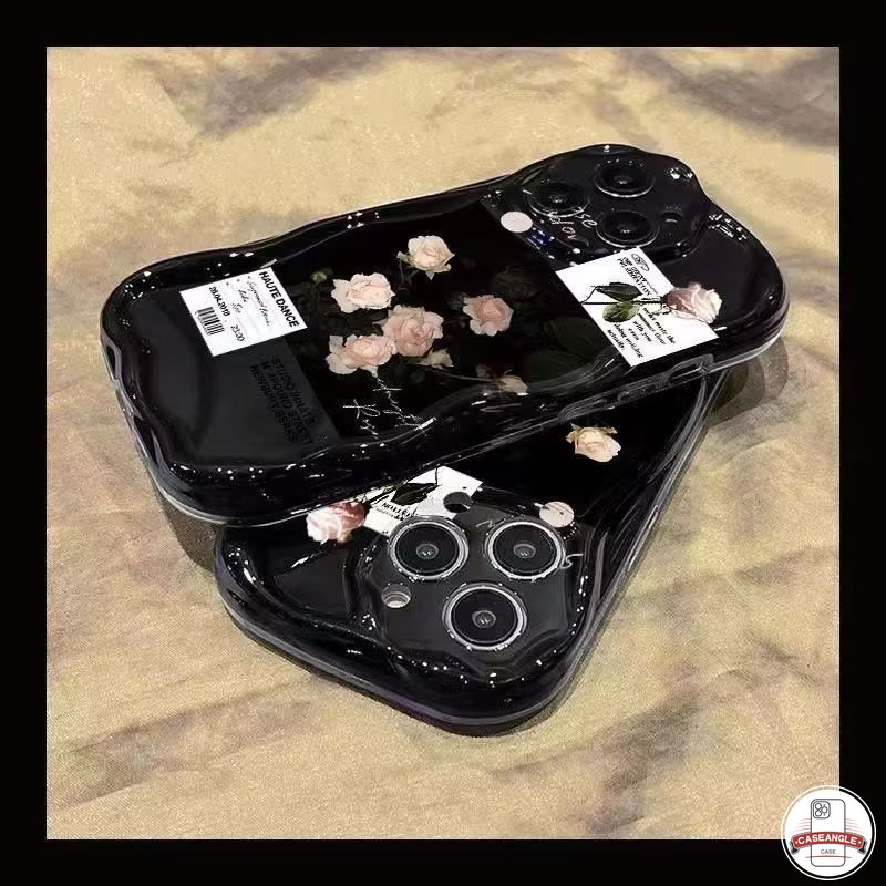 Ốp Điện Thoại Hình Hoa Hồng 3D Cho Vivo Y12 Y15 Y31 Y21s Y30 Y15A Y02 Y20i Y91 Y20 Y21 Y11 Y51 Y12i Y35 Y17 Y16 Y22s Y15s Y51A Y91C Y12s Y33s Y95 Y22