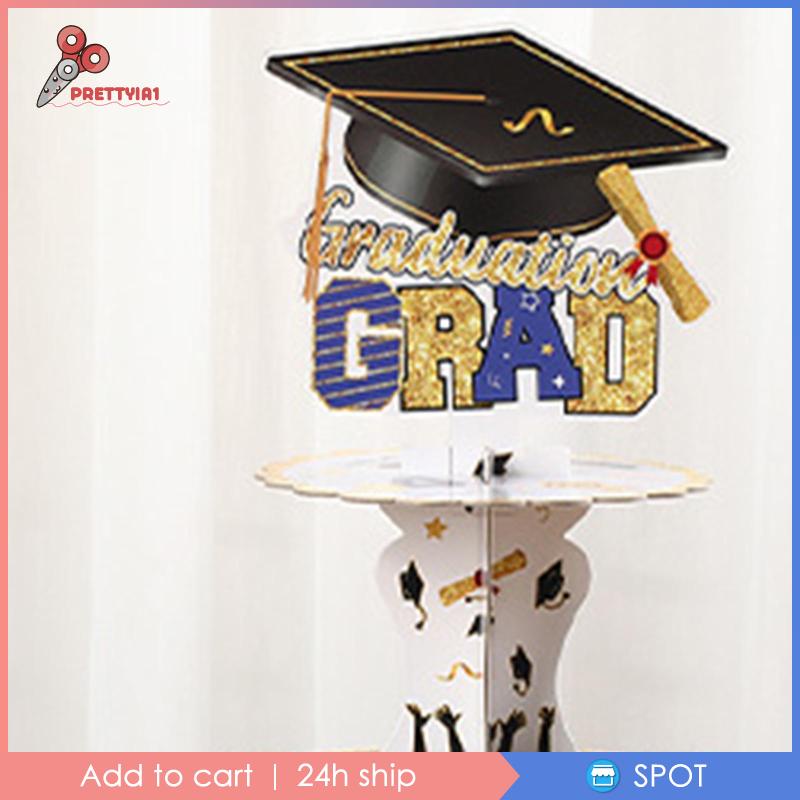 [Prettyia1] Khay Giấy Đựng Bánh Quy Chủ Đề Lễ Tốt Nghiệp Cho Tiệc Tùng