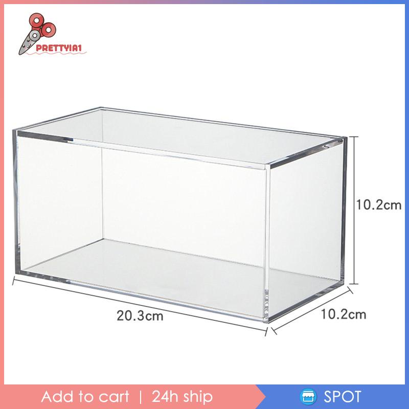 Hộp Đựng Trà / Cà Phê Bằng Acrylic Có Nắp Đậy Tiện Dụng Prettyia1