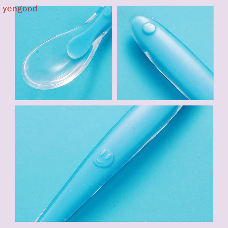 Muỗng Ăn Bằng Silicone Chất Lượng Cao Dành Cho Trẻ Nhỏ