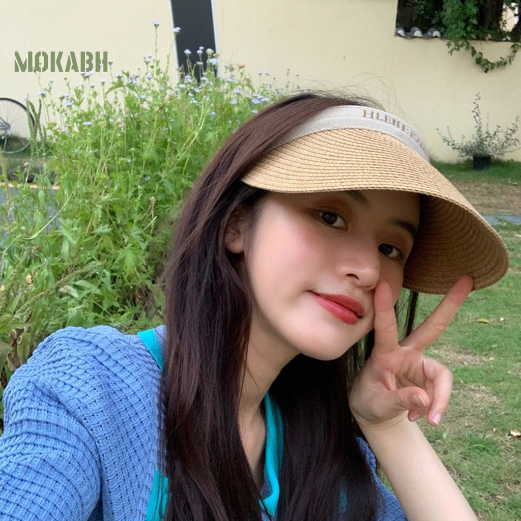 Mũ Lưỡi Trai Hở Chóp Chống Nắng Chống Tia UV Chống Rơi Bền Bỉ Thời Trang Mùa Hè