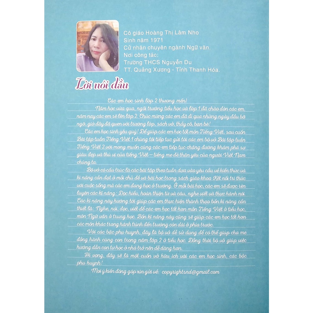 Sách Bài Tập Tuần Tiếng Việt 2 - Tập 2