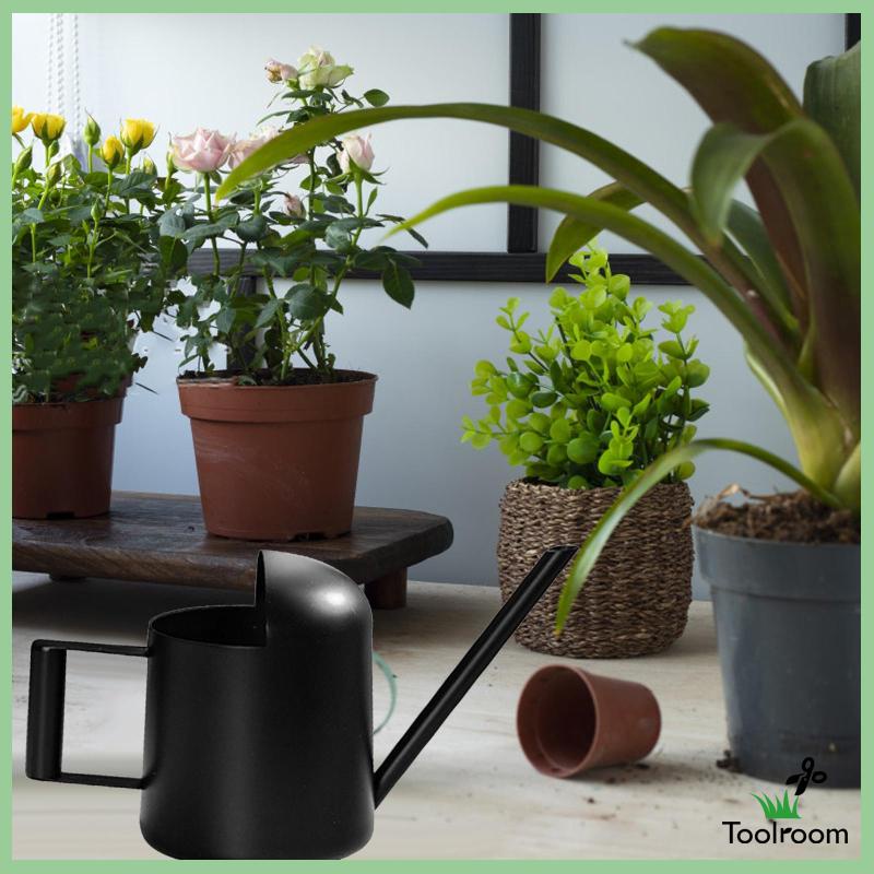 Bình Tưới Cây Bằng Thép Không Gỉ Có Vòi Dài Tiện Dụng