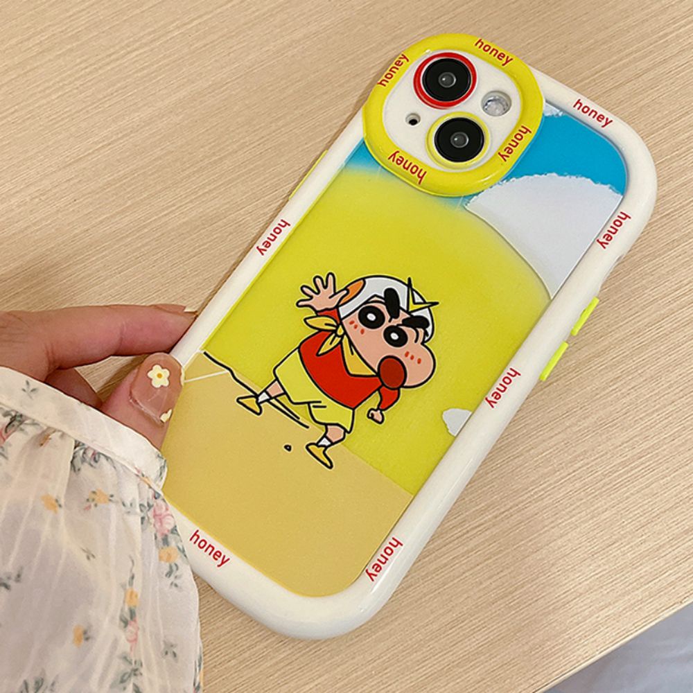 Ốp Điện Thoại TPU Mềm Chống Sốc In Hình Hoạt Hình Dễ Thương Cho IPhone 11 14 13 12 Pro Max